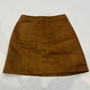 Old Navy faux suede skirt